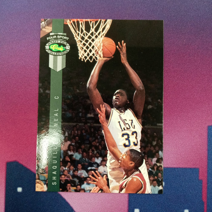 1992 Classic Four Sport #1 Shaquille O'Neal