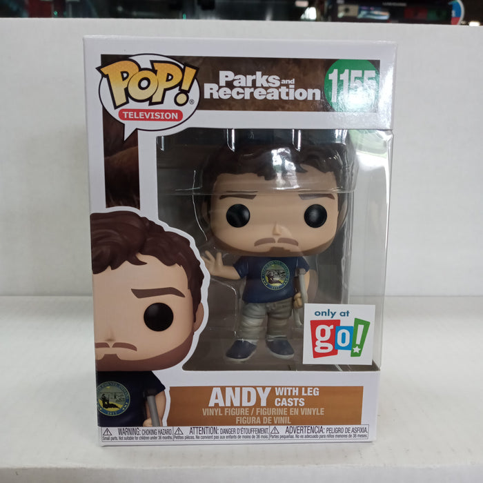 POP TV: Parks and Rec - Andy with Leg Casts [Go! Excl]