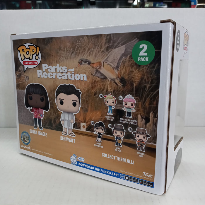 POP TV: Parks and Recreation - Donna & Ben Treat Yo'Self (2 Pack) [2022 TargetCon Excl.]