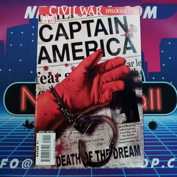 Captain America #25 (Civil War Epilogue)