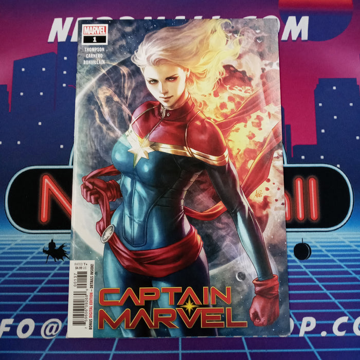 Captain Marvel #1 (walmart 3 pack exclusive variant)