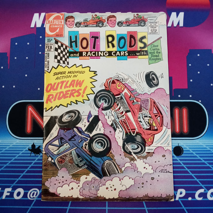 Hot Rods and Racing Cars #106