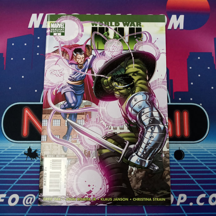 World War Hulk #4 John Romita Jr. RI Cover
