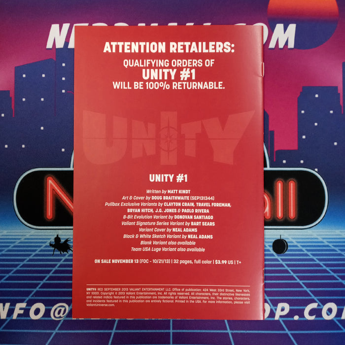 Unity #1 (Red RI cover)