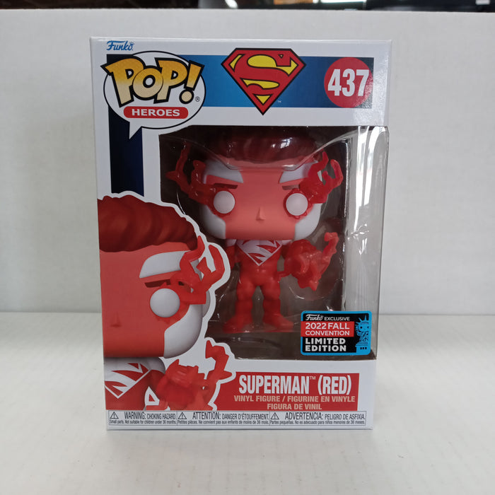 POP DC Heroes: Superman (Red) [Fall Con 2022 Excl]