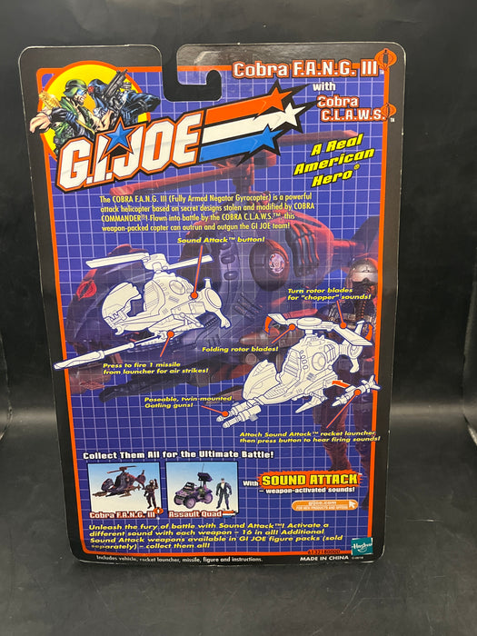 GI Joe Vs Cobra F.a.n.g. III with C.l.a.w.s.