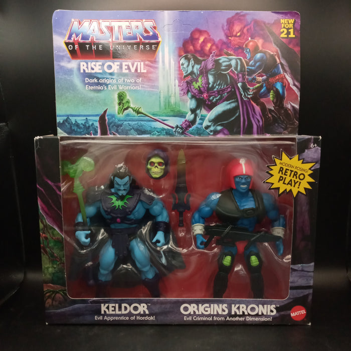 MOTU Rise of Evil Keldor and Orgins Kronis