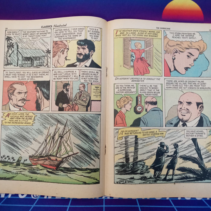 Classics Illustrated #120 (The Hurricane)