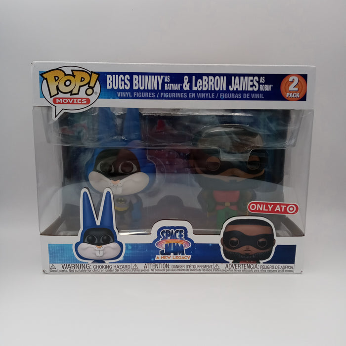 POP Movies: Space Jam - Bugs Bunny as Batman and LeBron as Robin [Target Excl]