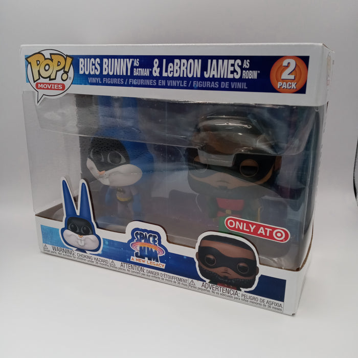 POP Movies: Space Jam - Bugs Bunny as Batman and LeBron as Robin [Target Excl]