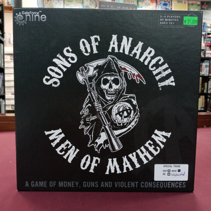 Sons of Anarchy: Men of Mayhem (unpunched)