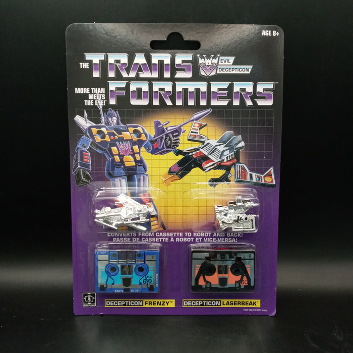 Transformers G1 Frenzy and Laserbeak (Reissue)