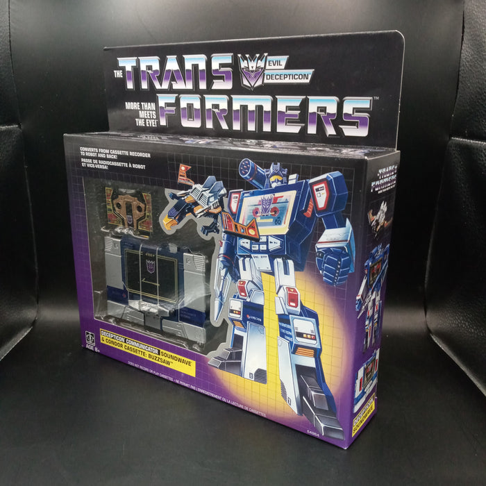 Transformers G1 Soundwave & Condor Cassette: Buzzsaw (Reissue)