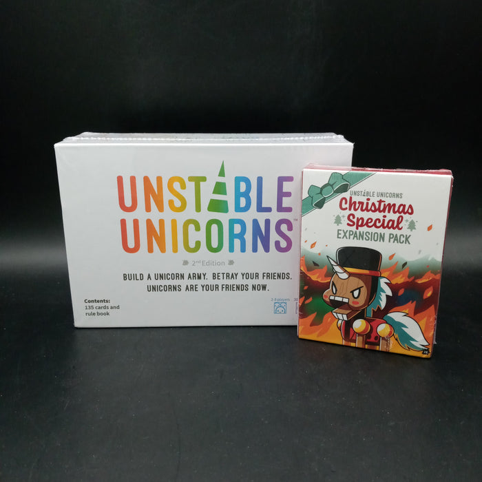 Unstable Unicorns + Christmas Special Exp. (sealed)