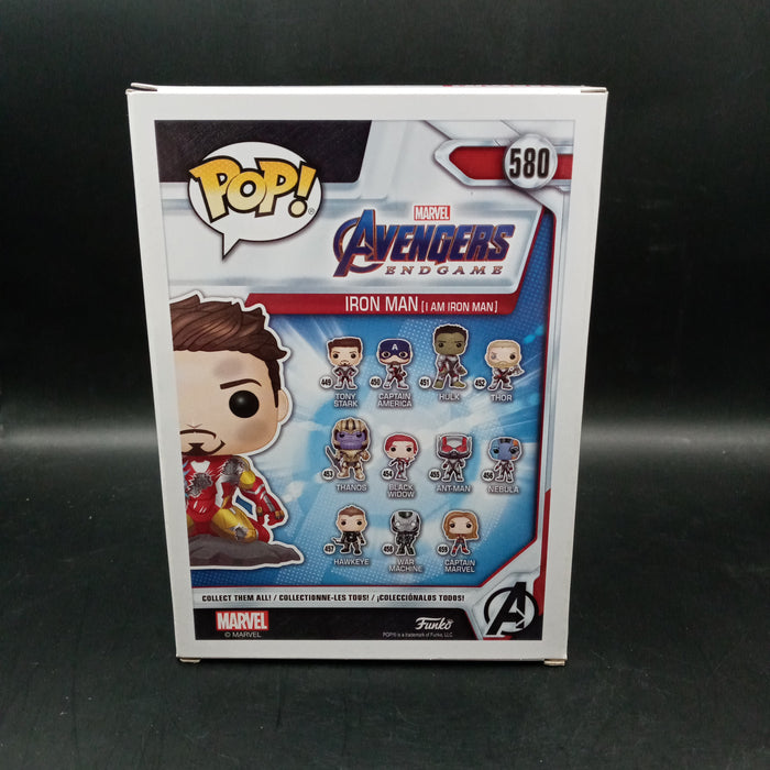 POP Marvel: Avengers Endgame - Captain America- Iron Man [I Am Iron Man] [GITD PX Previews Exclusive]