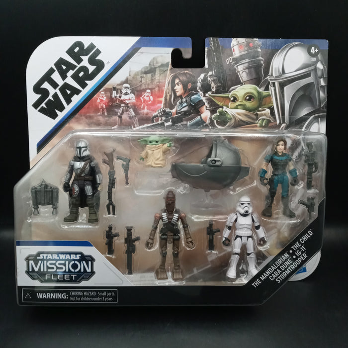 Star Wars Mission Fleet Defend The Child 2.5-Inch-Scale Figure 5-Pack With Acces