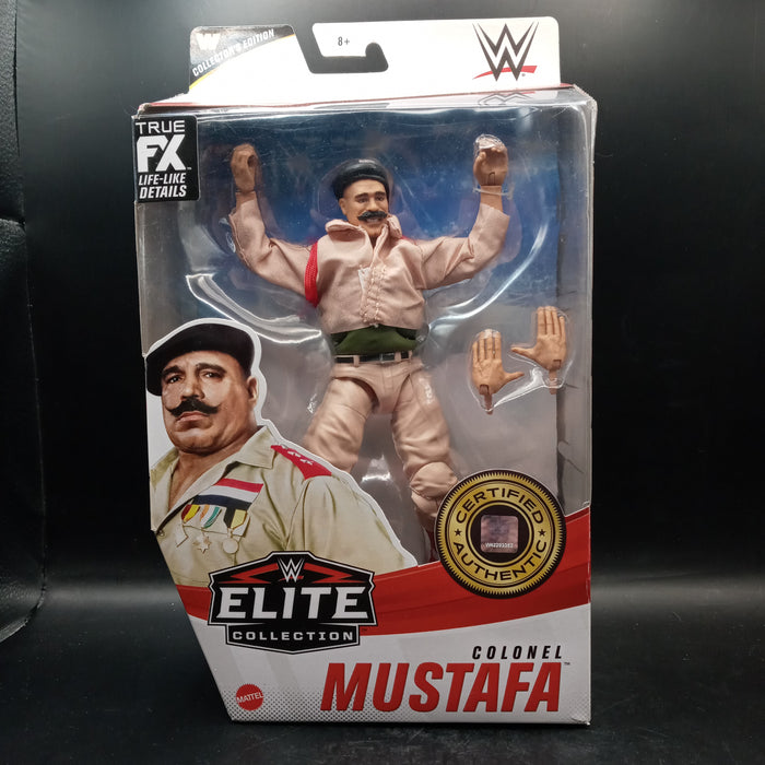 WWE Wrestling Series 86 Colonel Mustafa Action Figure
