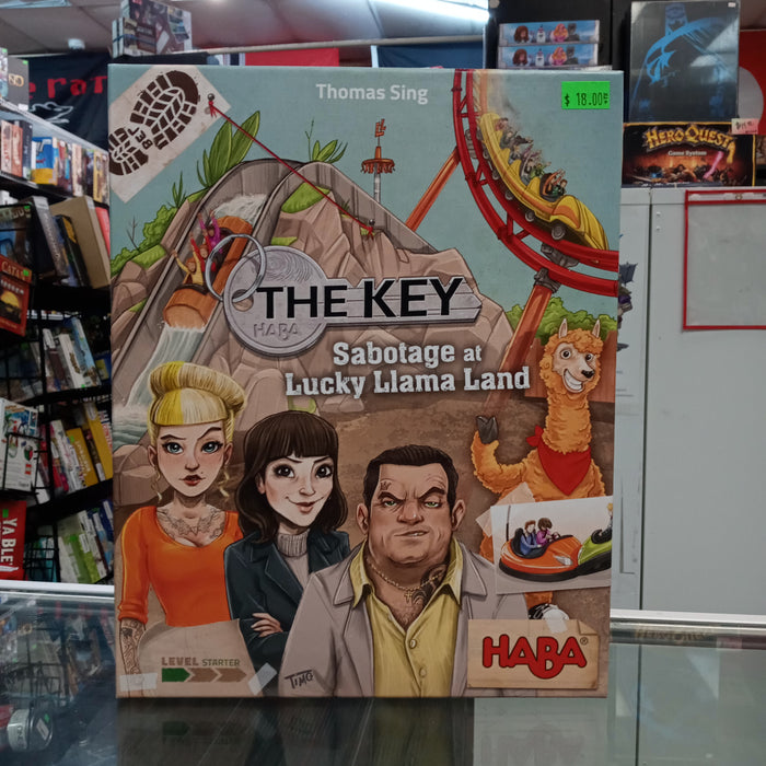 The Key: Sabotage at Lucky Llama Land
