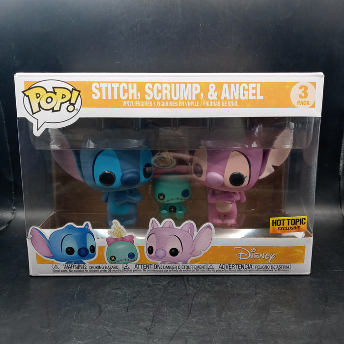 POP Disney: Lilo and Stitch - Stitch, Scrump, and Angel [Hot Topic Excl.]