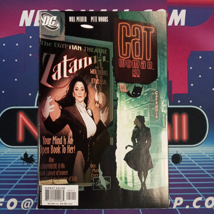 Catwoman #50 (Adam Hughes Zatanna Cvr)