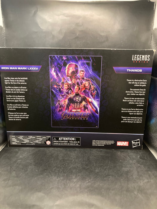 Marvel Legends Iron Man Mark 85 vs. Thanos