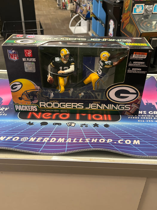 McFarlane Green Bay Packers Aaron Rodgers & Greg Jennings