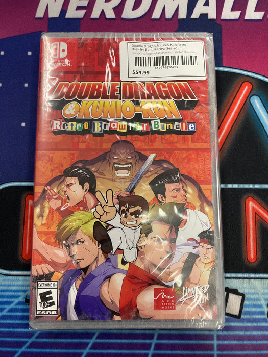 Double Dragon & Kunio-Kun Retro Brawler Bundle (New Sealed)