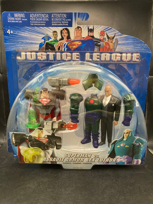 DC Justice League: Superman vs Assault Armour Lex Luthor 2-Figure Pack (Mattel)