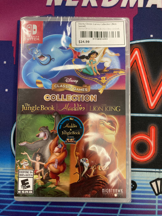 Disney Classic Games Collection (New Sealed)