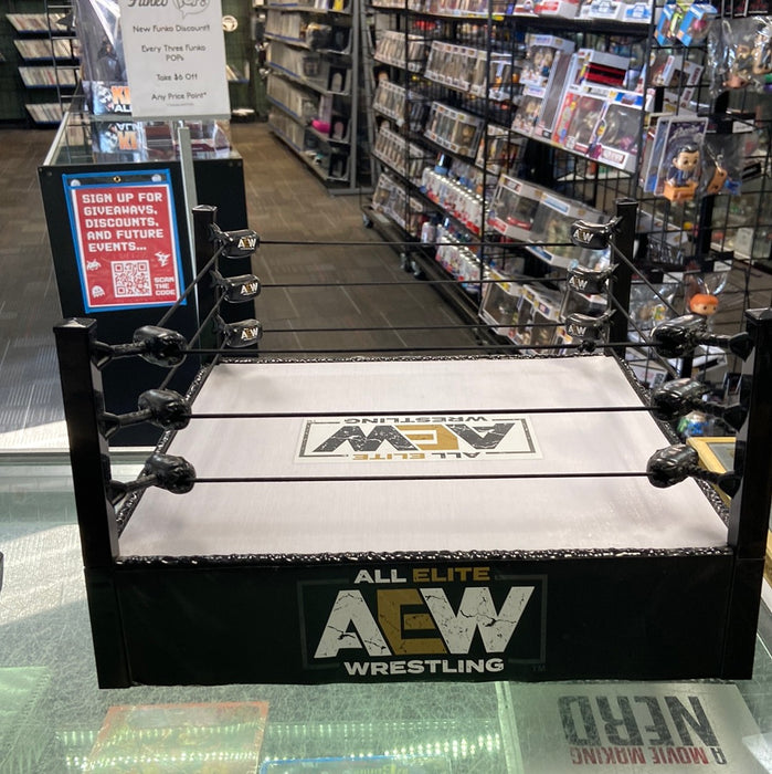 AEW Wrestling Ring (Wicked Cool Toys)