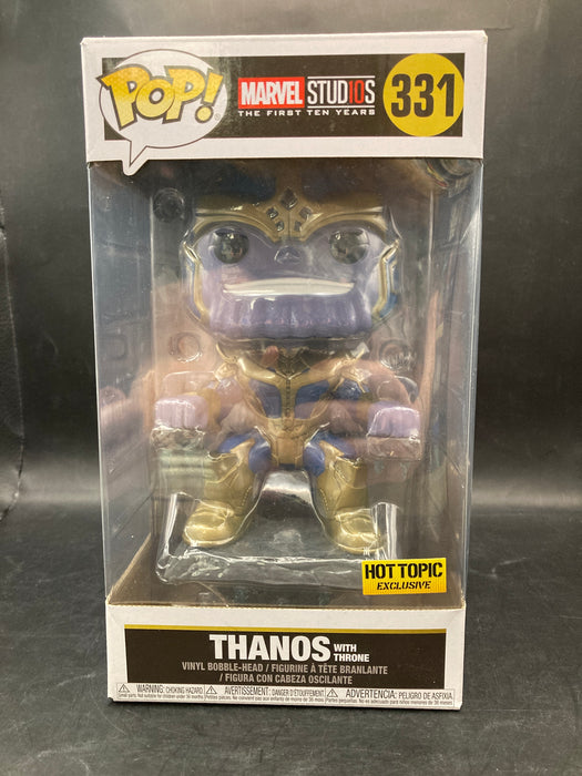 POP Marvel - Thanos with Throne (Hot Topic Excl.)