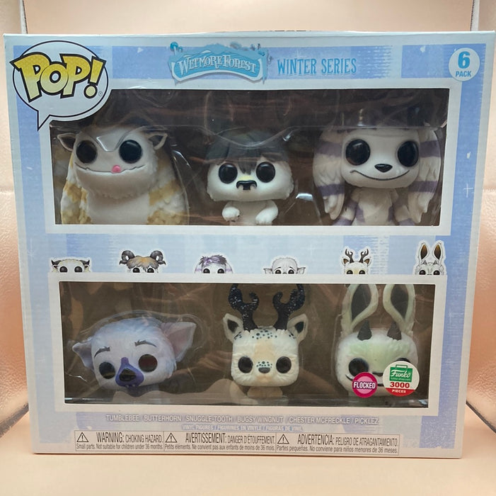 POP Monsters: Wetmore Forest Winter Series (6-Pack) (Flocked) [Funko 12 Days of Christmas Excl.]