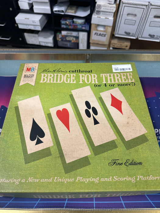 Bridge for Three ©1968 Chas H Goren's Cutthroat Fine Edition