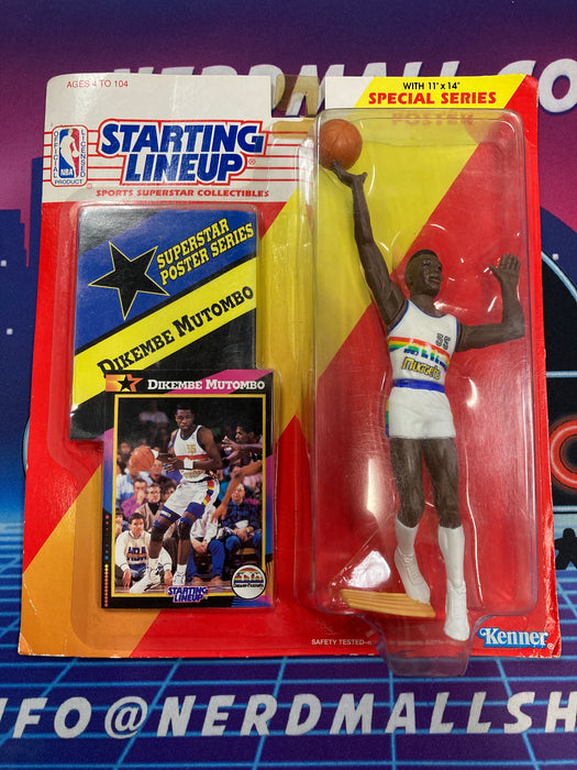 Starting Lineup 1992 Basketball Dikembe Mutombo