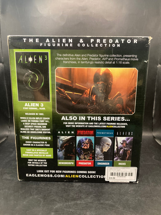 Eaglemoss Alien & Predator Alien 3 Xenomorph Figure