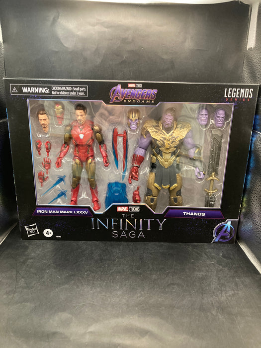 Marvel Legends Iron Man Mark 85 vs. Thanos