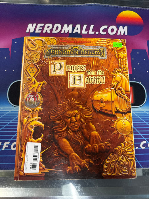 Advanced Dungeons & Dragons Forgotten Realms SC Prayers from the Faithful 9545