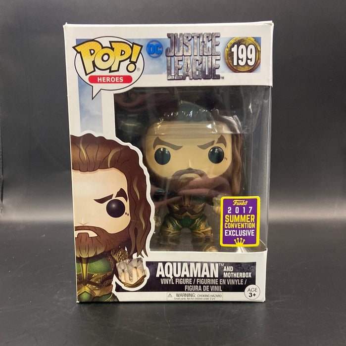 POP DC Heroes: Justice League - Aquaman and Motherbox [2017 Summer Con Excl.]