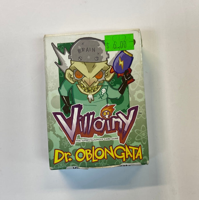 Villainy Dr. Oblongata