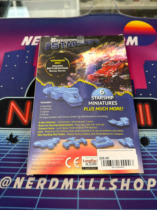 Battletstaions 2nd Ed Starships Exp (New Inside)