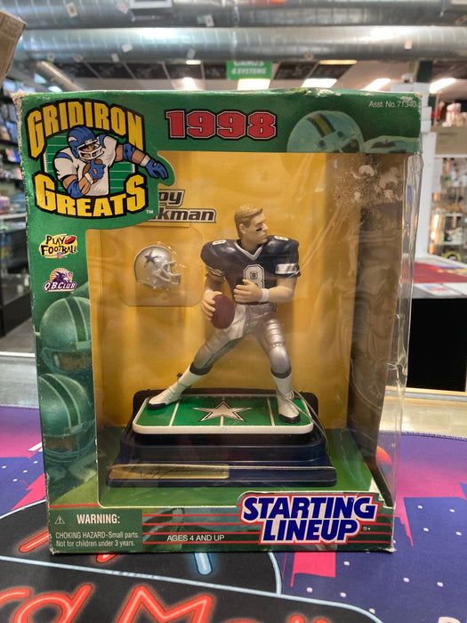 Starting Lineup 1998 Gridiron Greats Troy Aikman
