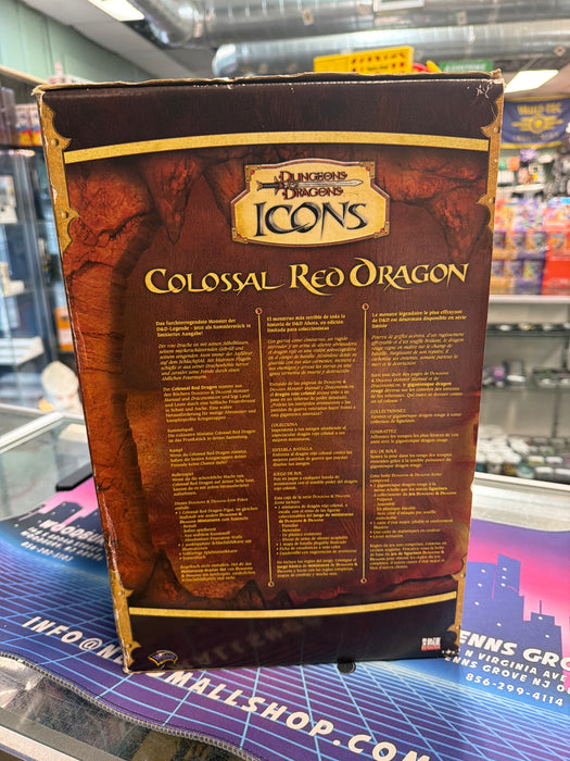 Dungeons & Dragons Icons Colossal Red Dragon