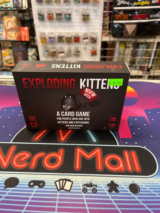Exploding Kittens NSFW Deck