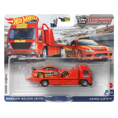 Hot Wheels Fleet Flyer with Nissan Silvia S15