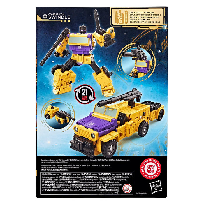 Swindle - Transformers Generations Age of the Primes Voyager Wave 6