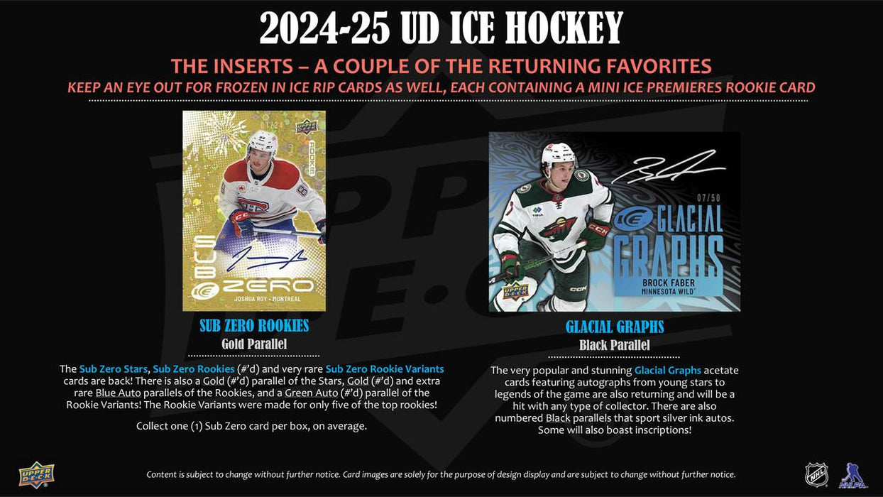 2024/25 Upper Deck Ice Hockey (Hobby) (Box)