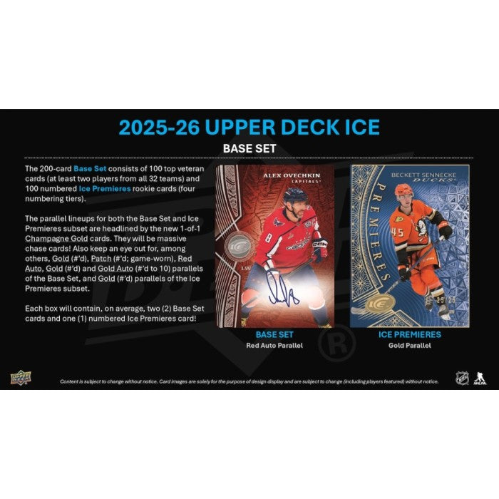 2025/26 Upper Deck Ice Hockey