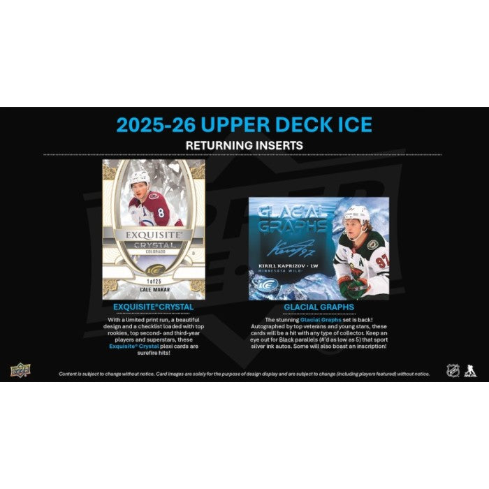 2025/26 Upper Deck Ice Hockey