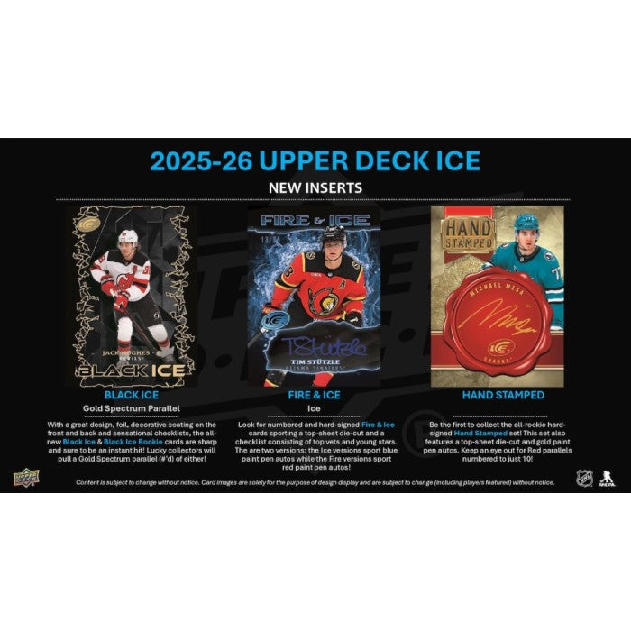 2025/26 Upper Deck Ice Hockey