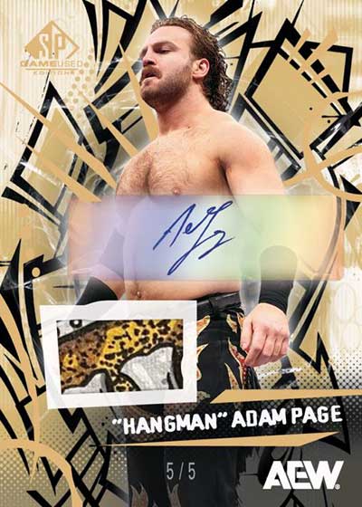 2025 Upper Deck AEW SP Game Used